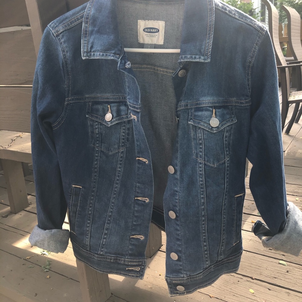 fitted Denim jacket